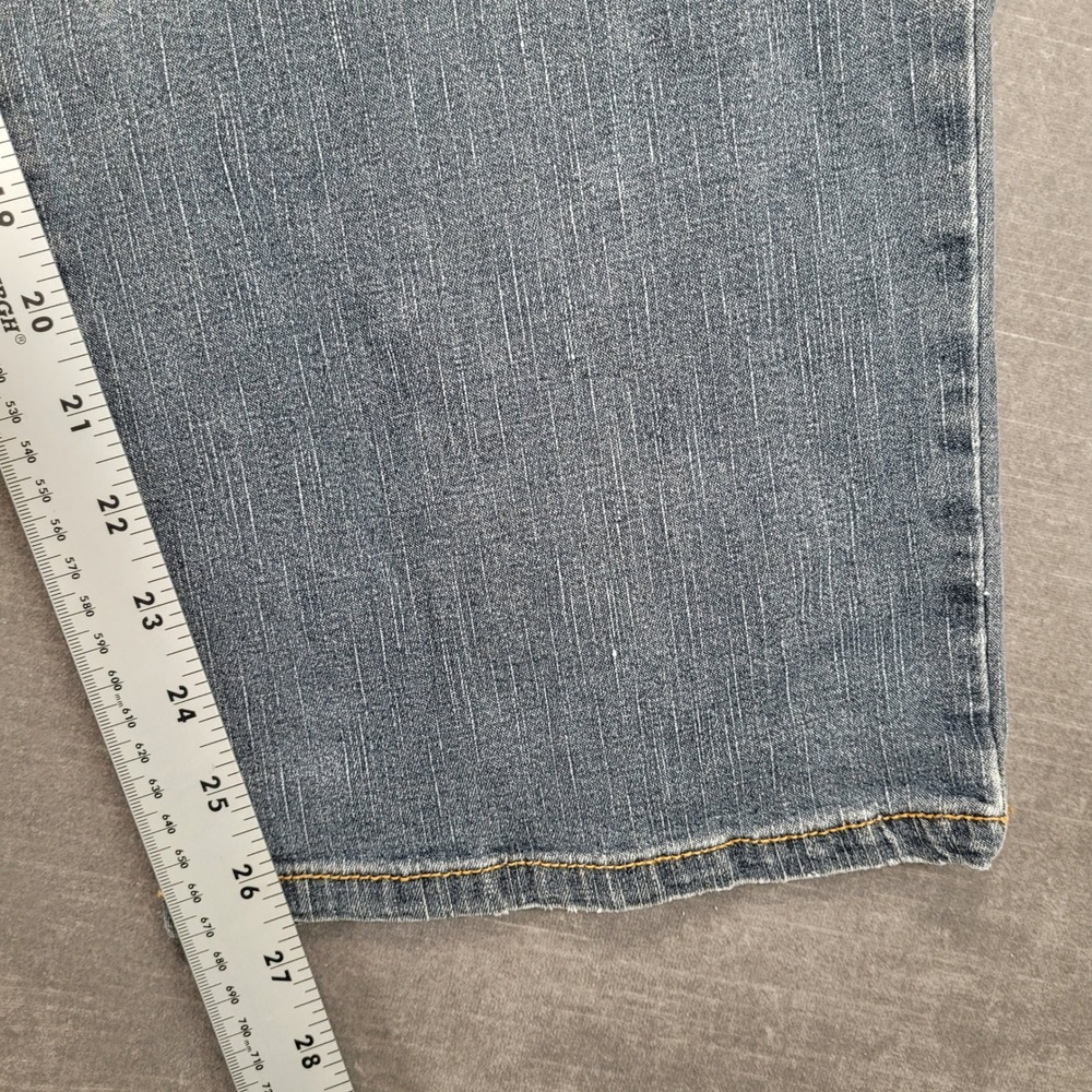 Liz & Me Jeans Women Size 22WP Blue Denim Straight Leg Pants - Picture 6 of 7